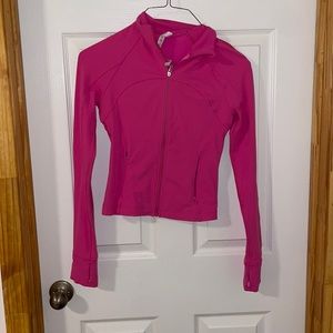 Lululemon Cropped Sonic Pink Defined Jacket